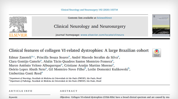 Clinical features of collagen VI-related dystrophies: A large Brazilian cohort